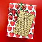 Simon Says Stamp Stencils Layering Apples ssst221694 Just A Note Friend Card