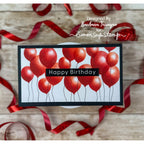 Simon Says Stamp Stencils and Dies Big Birthday Bundle set879bb Sweet Wishes Birthday Card