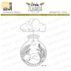 Lesia Zgharda Jar of Fox Forest Dreams Clear Stamp Set re113