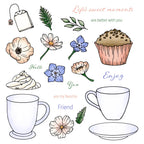 Honey Bee Life's Sweet Moments Clear Stamps And Dies Bundle