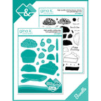 Gina K Designs Life is Sweet Clear Stamp and Die Bundle die0395