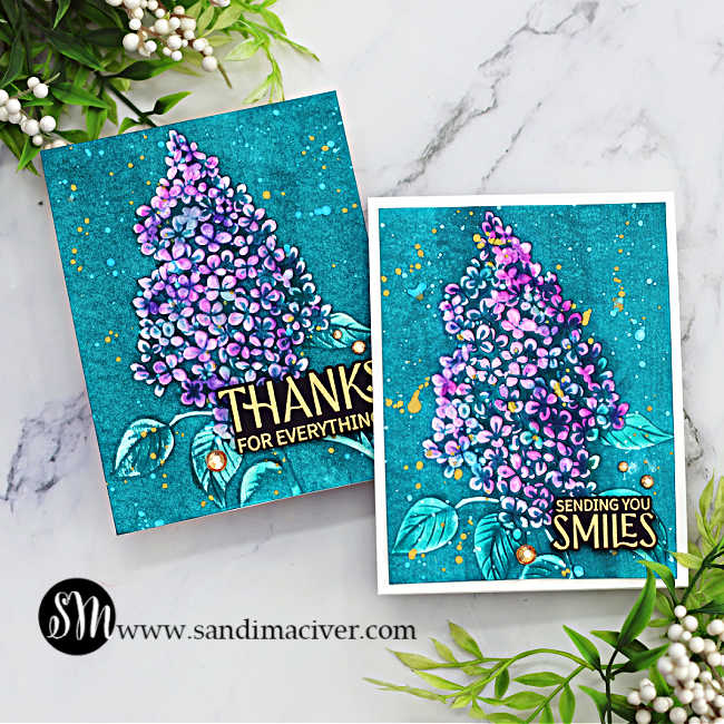 Simon Says Stamp Embossing Folder Pristine Lilac sf474 You Are My Favorite Lilac Cards | color-code:ALT04