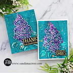 Simon Says Stamp Embossing Folder Pristine Lilac sf474 You Are My Favorite Lilac Cards | color-code:ALT04