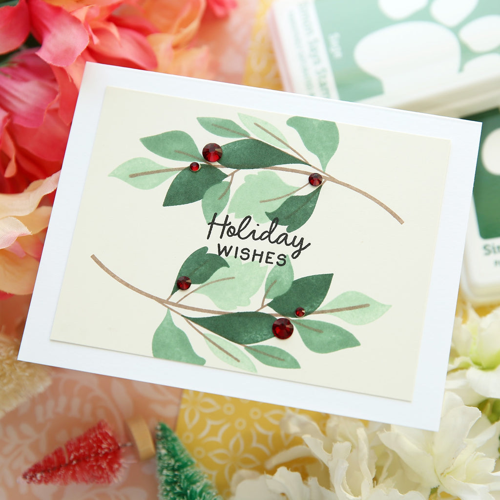 Limited Edition Simon Says Stamp STAMPtember® Card Kit Warmth and Wonder swwck25 Holiday Card | color-code:ALT04