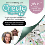 Limited Edition Simon Says Stamp CZ Design Christmas Joy in July Kit + LIVE CLASS ckcz26 livestream notice