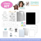 Limited Edition Simon Says Stamp Gina K Designs Christmas Star Flakes in July Kit + LIVE CLASS ckgkd26 class kit final