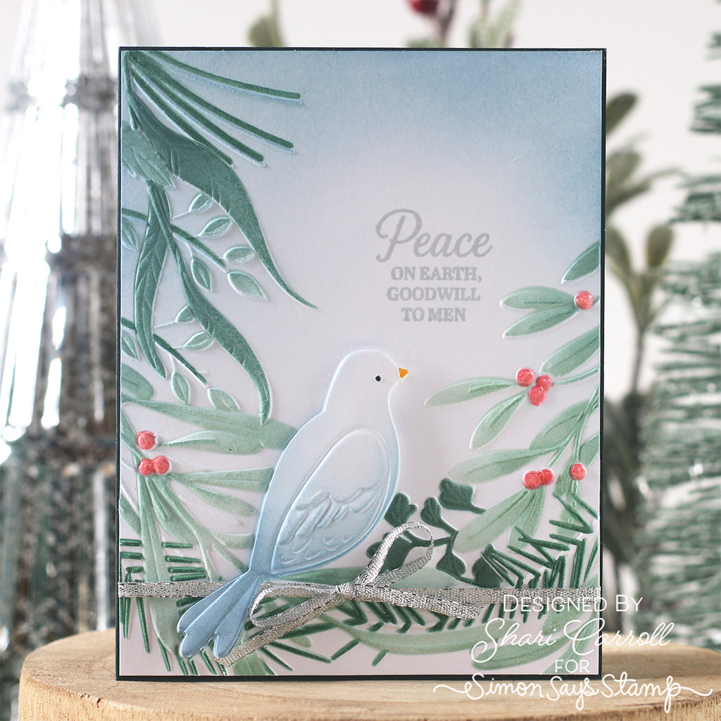 Limited Edition Simon Says Stamp Glory to the Newborn King Religious Christmas Card Kit 2026 Shari Carroll Sacred Dove Card