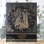 Limited Edition Simon Says Stamp Glory to the Newborn King Religious Christmas Card Kit 2026 Shari Carroll Sacred Nativity Card