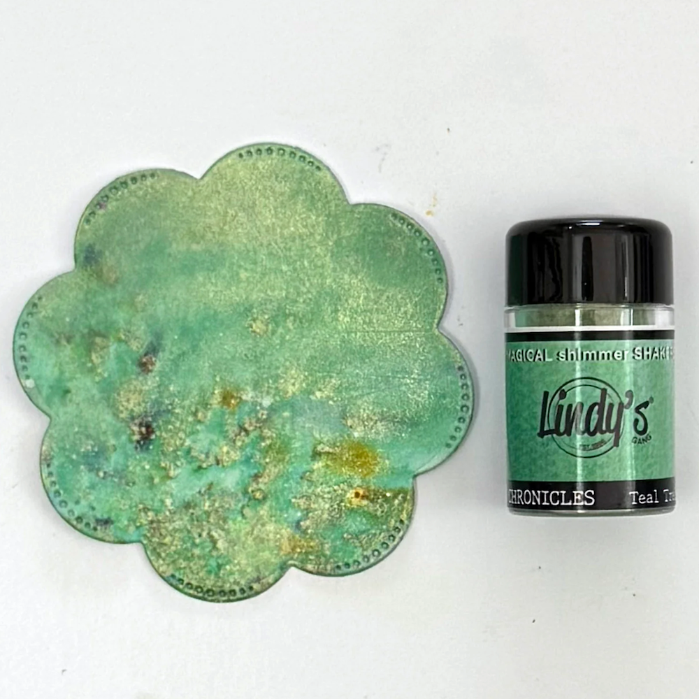 Lindy's Stamp Gang Garden Chronicles Shimmer Shaker 5 Pack green