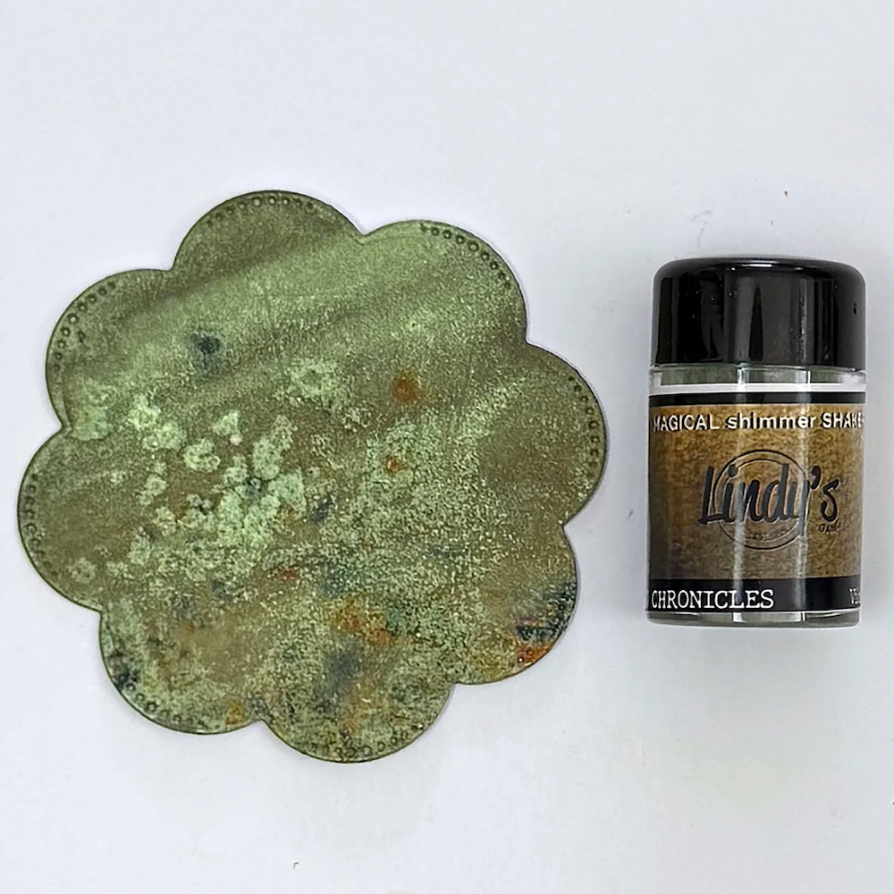 Lindy's Stamp Gang Garden Chronicles Shimmer Shaker 5 Pack moss