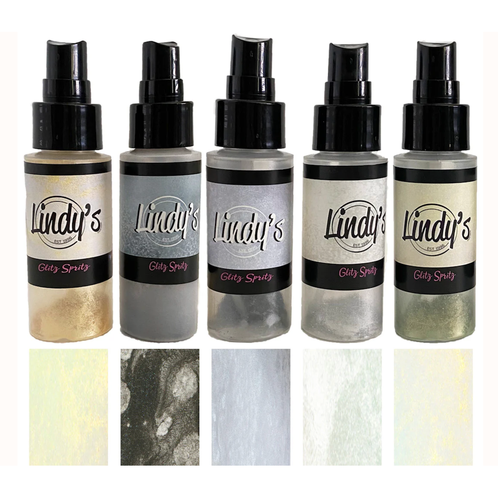 Lindy's Stamp Gang Glitz Spritz Just Shimmer Spray Set