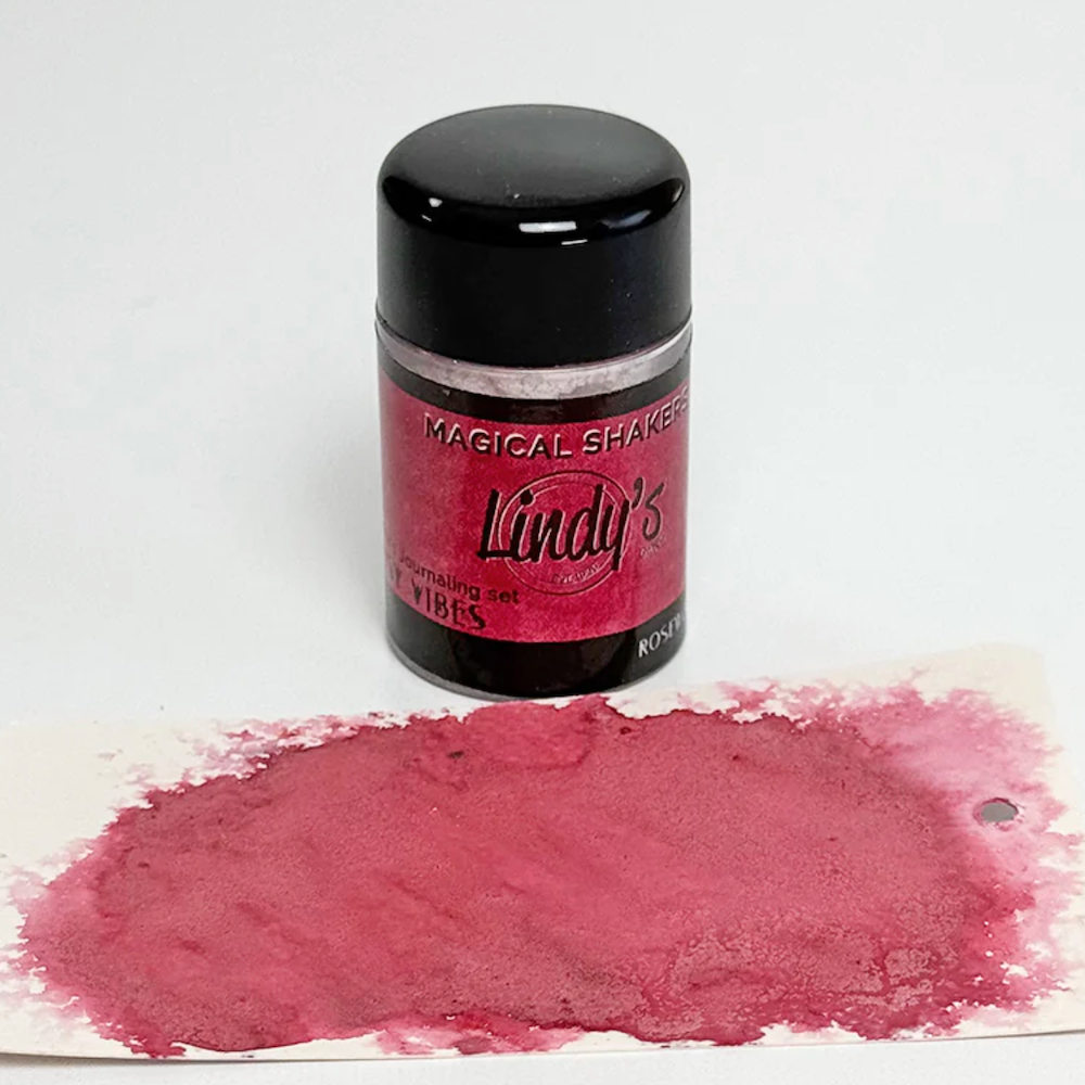 Lindy's Stamp Gang Rosewood Rouge Shimmer Shaker