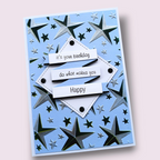 Lisa Horton Crafts Bold Stars Stencil Set lhcas228 happy