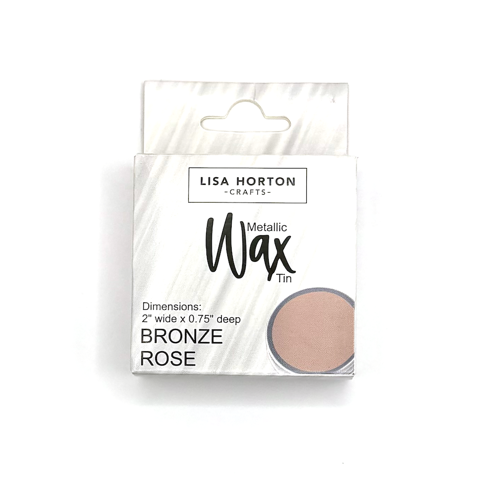 Lisa Horton Crafts Cloud 9 Bronze Rose Metallic Wax lhcip186 package