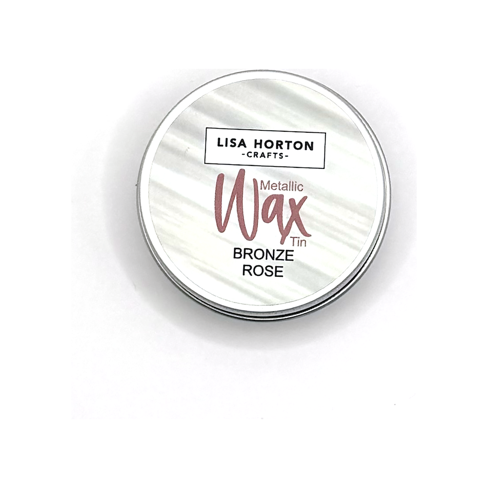 Lisa Horton Crafts Cloud 9 Bronze Rose Metallic Wax lhcip186 tins