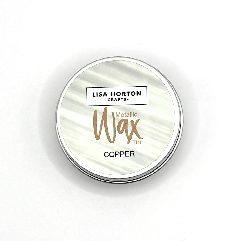 Lisa Horton Crafts Cloud 9 Copper Metallic Wax lhcip183 tin