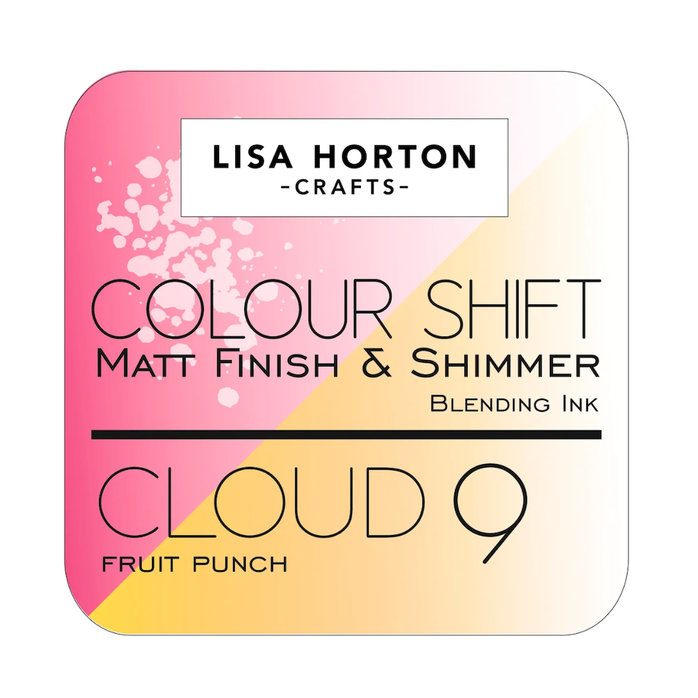 Lisa Horton Crafts Cloud 9 Fruit Punch Matt Blending Color Shift Ink Pad lhcip203