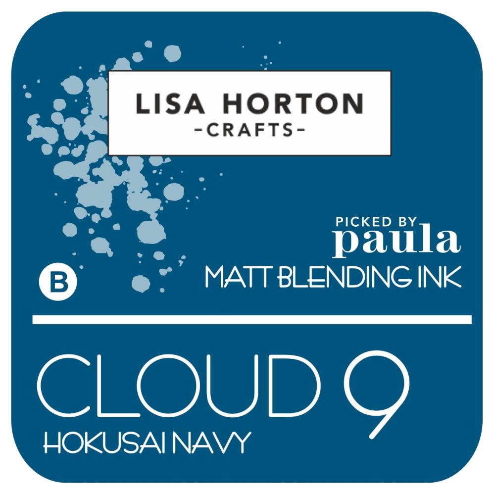 Lisa Horton Crafts Cloud 9 Hokusai Navy Matt Blending Ink Pad lhcip242
