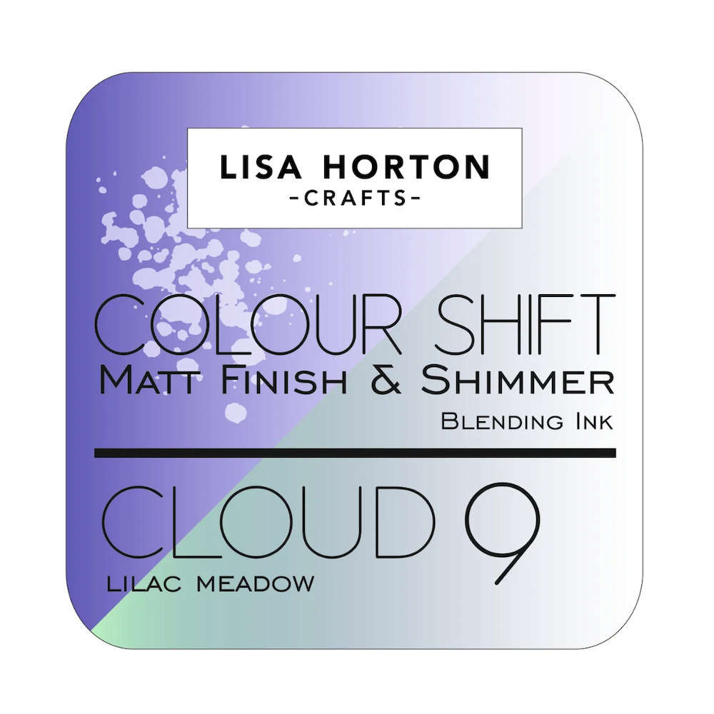 Lisa Horton Crafts Cloud 9 Lilac Meadow Matt Blending Color Shift Ink Pad lhcip201