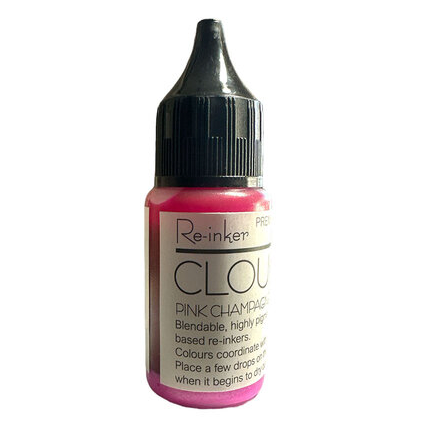 Lisa Horton Crafts Cloud 9 Pink Champagne Shimmer Interference Reinker lhcip099