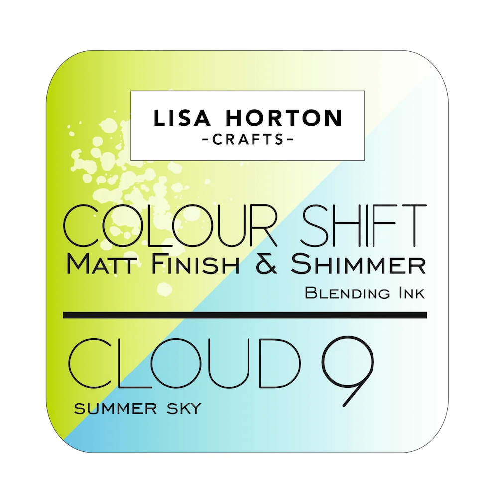 Lisa Horton Crafts Cloud 9 Summer Sky Matt Blending Color Shift Ink Pad lhcip199