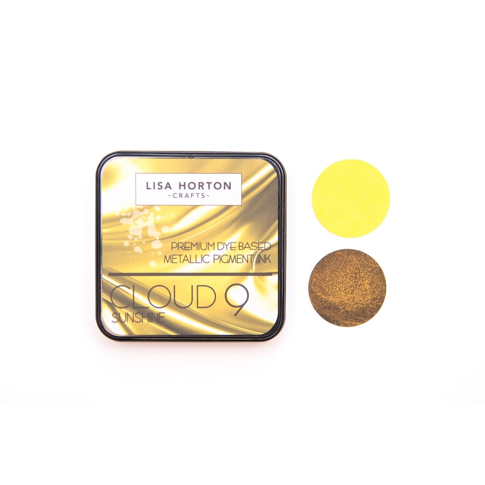 Lisa Horton Crafts Cloud 9 Sunshine Metallic Ink Pad lhcip216 product