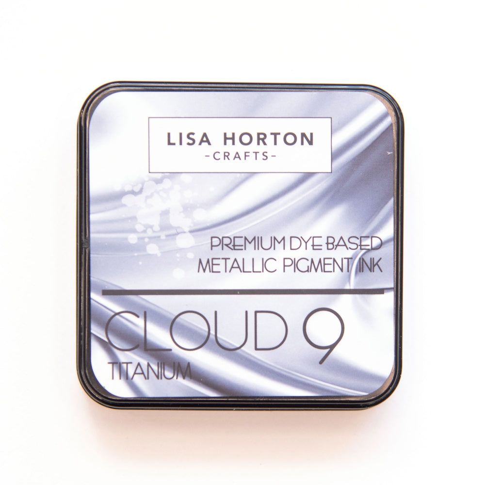 Lisa Horton Crafts Cloud 9 Titanium Metallic Ink Pad lhcip223