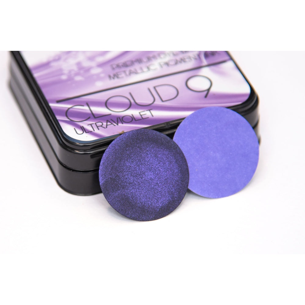 Lisa Horton Crafts Cloud 9 Ultraviolet Metallic Ink Pad lhcip219 sample