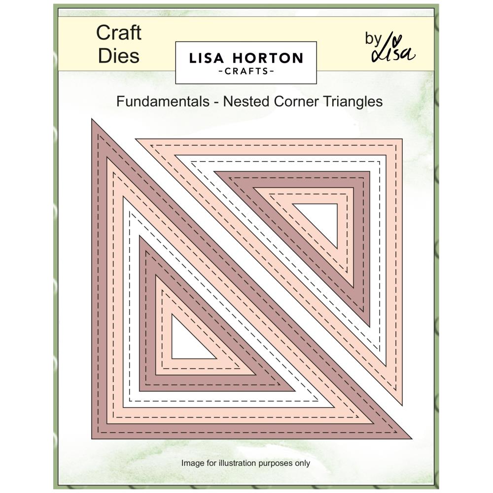 Lisa Horton Crafts Corner Triangle Fundamentals Nested Die Set lhccd30 ...