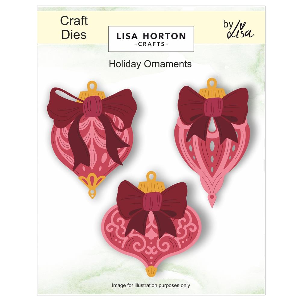 Lisa Horton Crafts Holiday Ornaments Die Set lhccd351