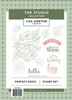 Lisa Horton Crafts Perfect Posie Clear Stamp Set lhccs104
