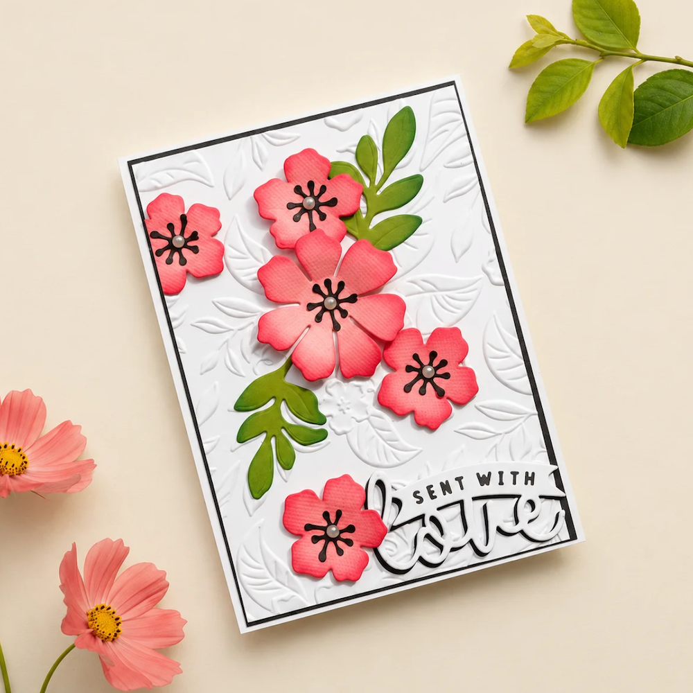 Lisa Horton Crafts Perfect Posie Main Die Set lhccd357 sent with love