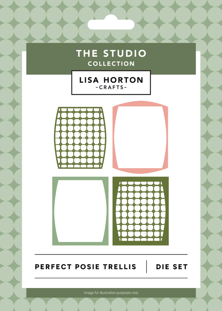 Lisa Horton Crafts Perfect Posie Trellis Die Set lhccd359