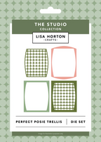 Lisa Horton Crafts Perfect Posie Trellis Die Set lhccd359