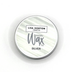 Lisa Horton Crafts Silver Metallic Wax lhcip184 tin