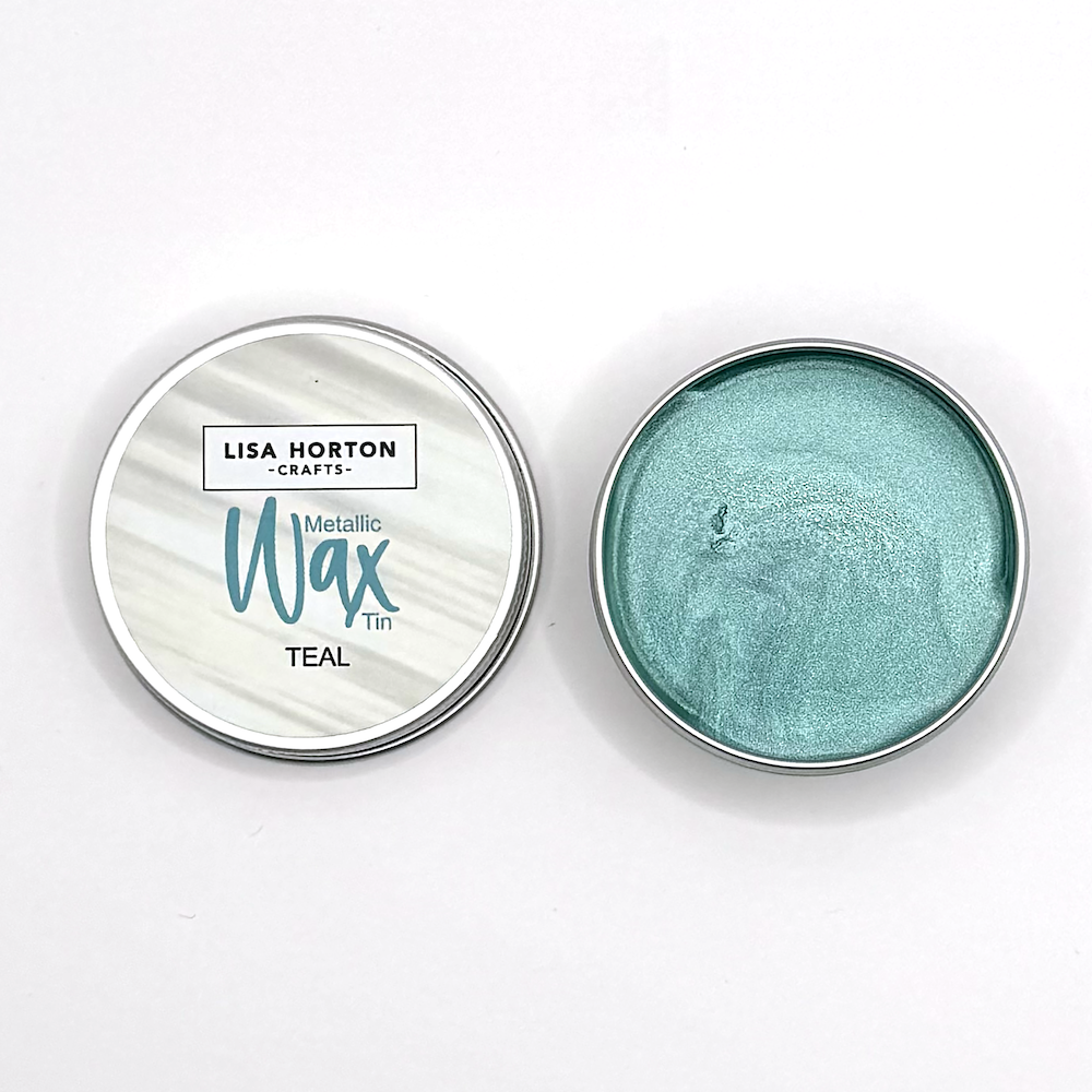 Lisa Horton Crafts Teal Metallic Wax lhcip188 product