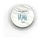 Lisa Horton Crafts Teal Metallic Wax lhcip188 tin