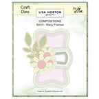 Lisa Horton Crafts Wavy Frames Die Set lhccd347