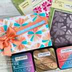Lisa Horton Crafts Wrapping Up Embossing Folder lhcef259 special