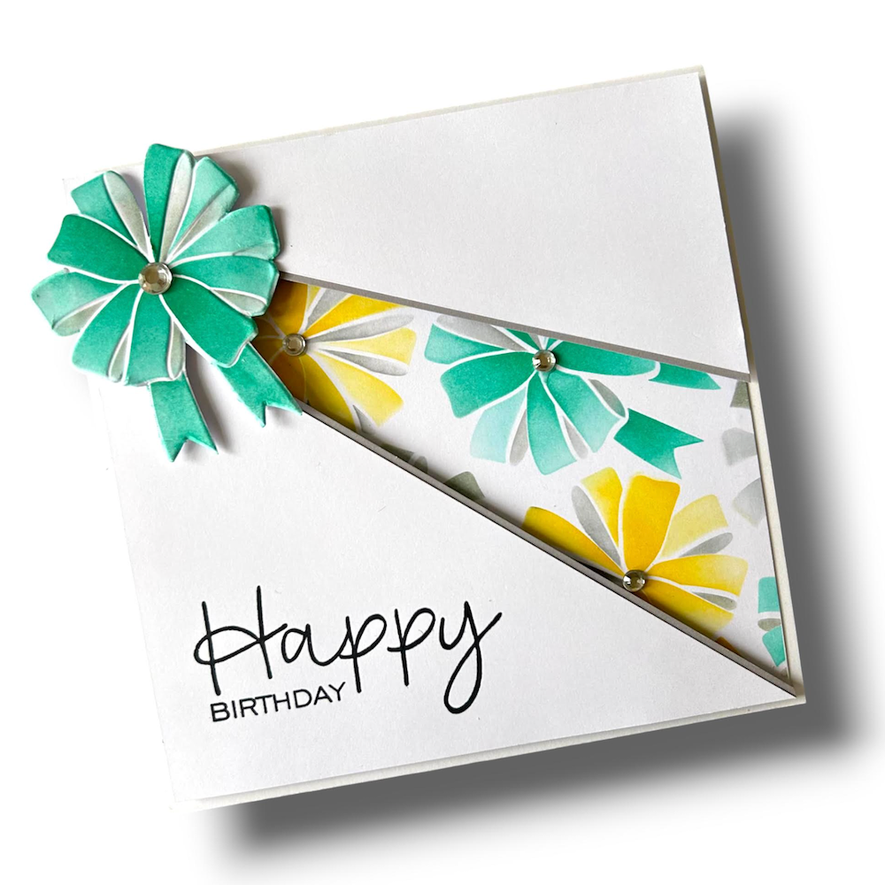 Lisa Horton Crafts Wrapping Up Stencil Set lhcas229 happy