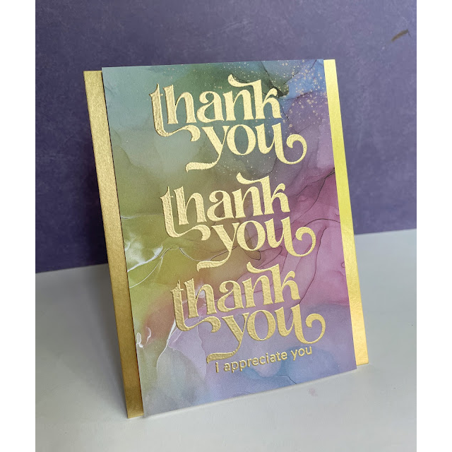 Simon Says Clear Stamps With Thanks 3198ssc You Are My Favorite Thank You Card | color-code:ALT05