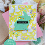 Simon Says Stamp Embossing Folder and Cutting Dies Little Bunnies sfd593 Beautiful Moments Easter Card | color-code:ALT01