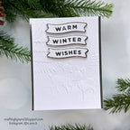 CZ Design Little Winter Banners Wafer Dies czd285 DieCember Winter Card | color-code:ALT06