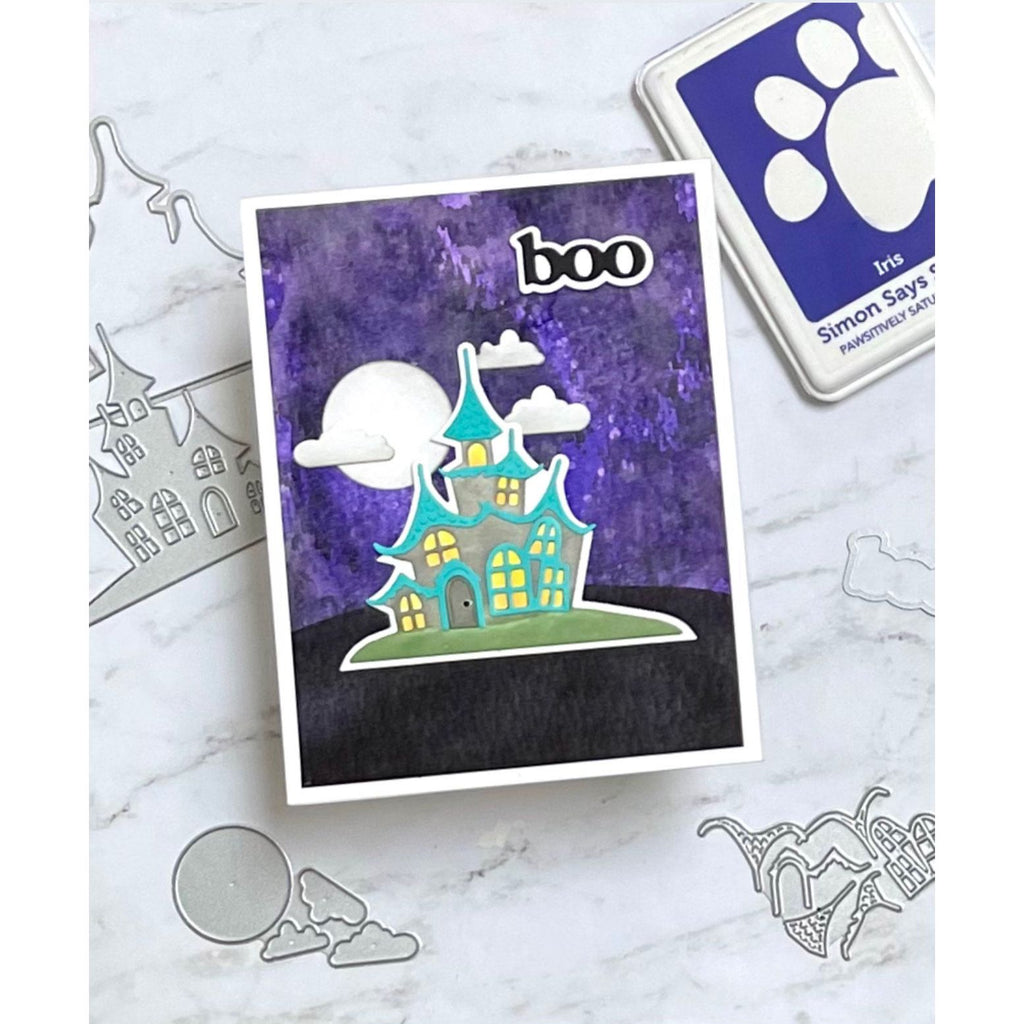 Simon Says Stamp Little Boo Wafer Dies s1073 STAMPtember Halloween Card | color-code:ALT04