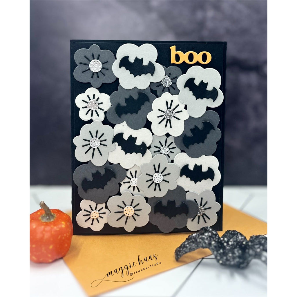 Simon Says Stamp Little Boo Wafer Dies s1073 STAMPtember Halloween Card 