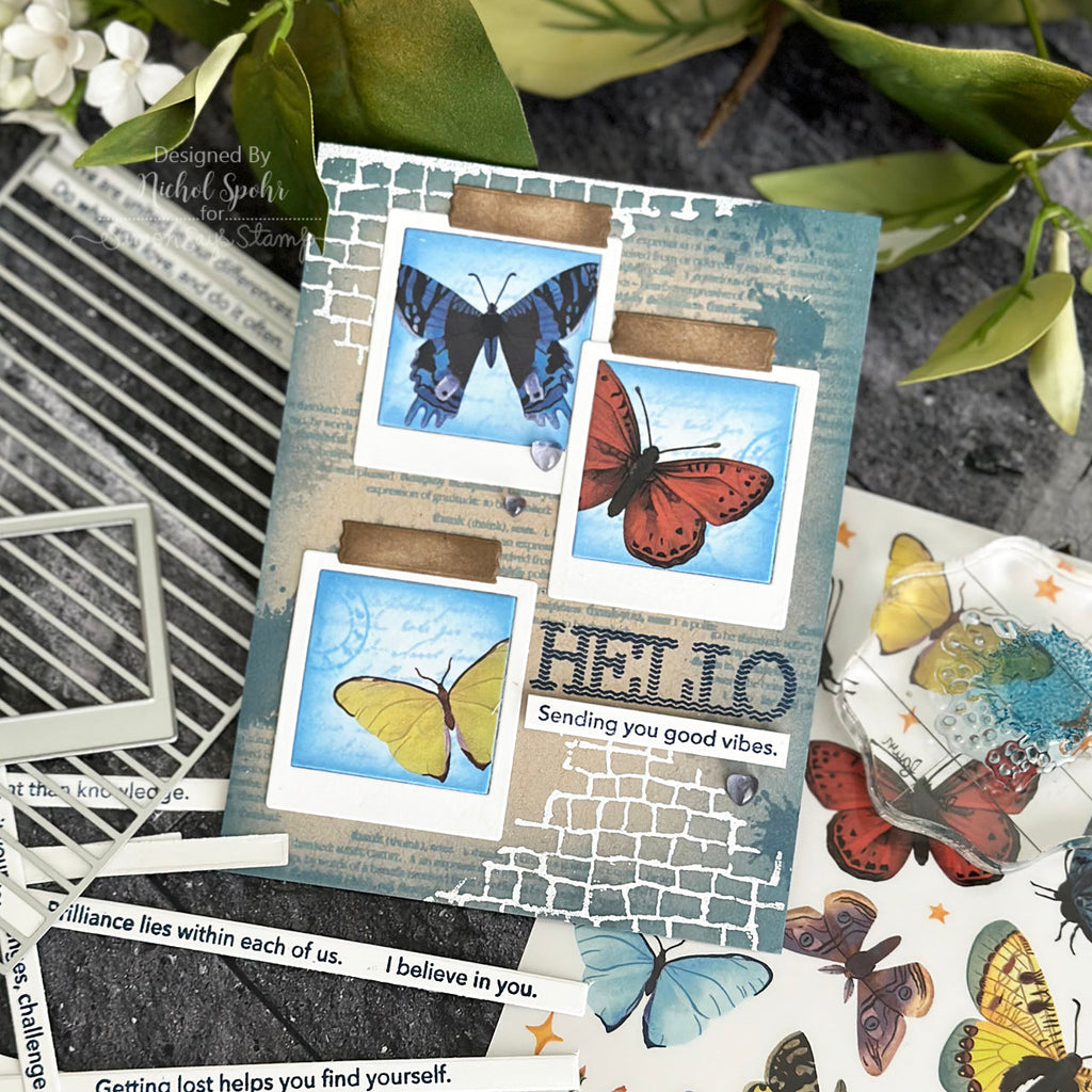 Hero Arts Butterfly Hero Transfers RT108 Butterfly | color-code:ALT01