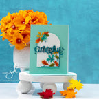 Simon Says Stamp Lively Leaf Corner Wafer Dies s1045 STAMPtember Grateful Card | color-code:ALT03