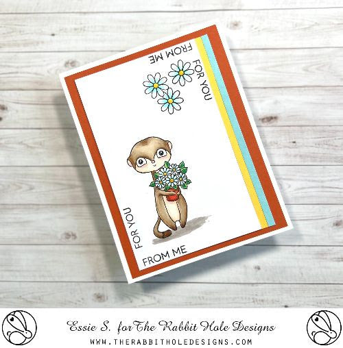 The Rabbit Hole Designs Meaningful Meerkat Clear Stamps TRH-200 for you