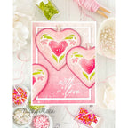 Simon Says Stamps and Dies Locket of Love set1137ll Heart to Heart