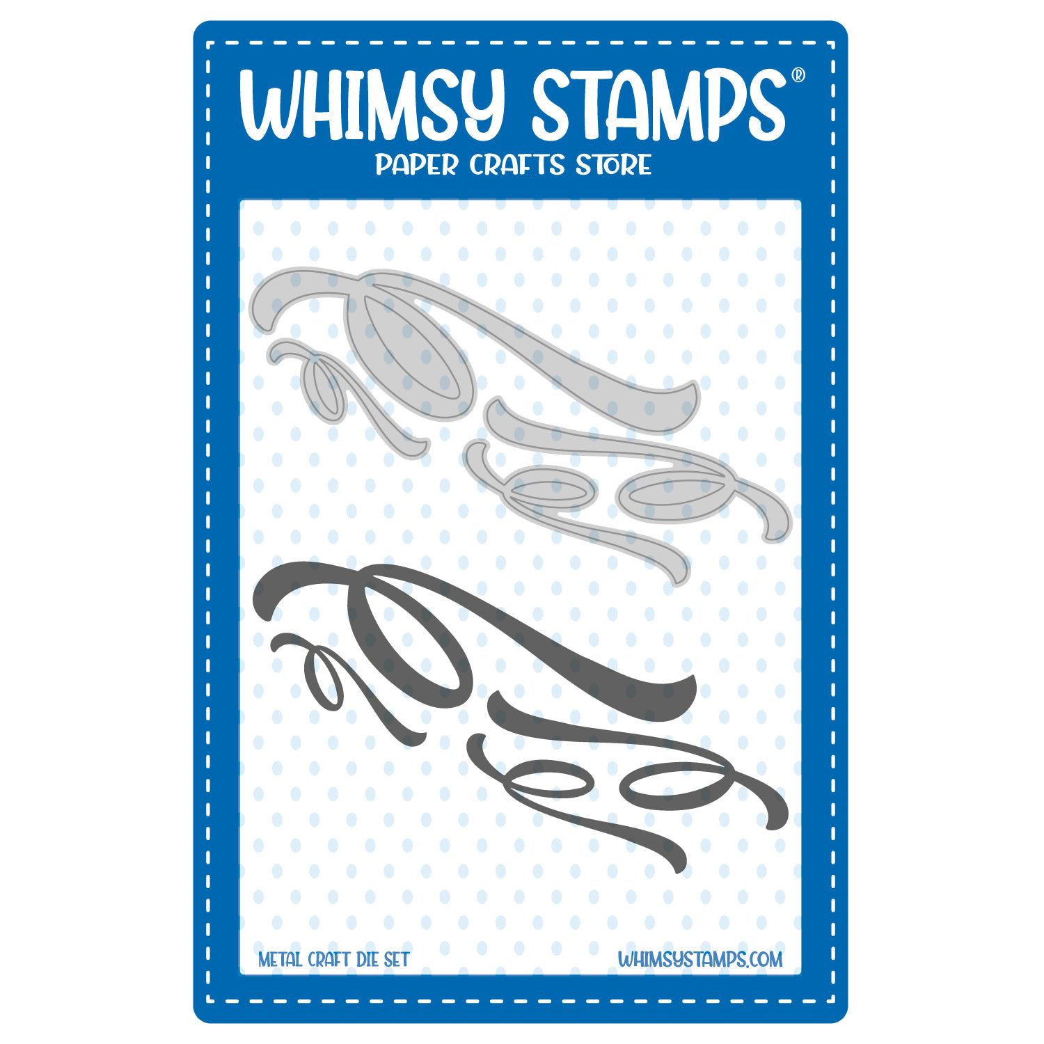 Whimsy Stamps Loopies Dies wsd229*